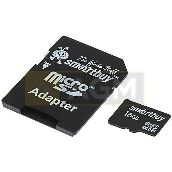 Карта памяти microSD 16 Gb 