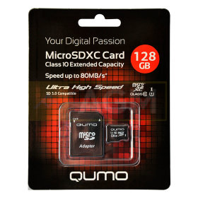 Карта памяти microSD 128 Gb класс 10